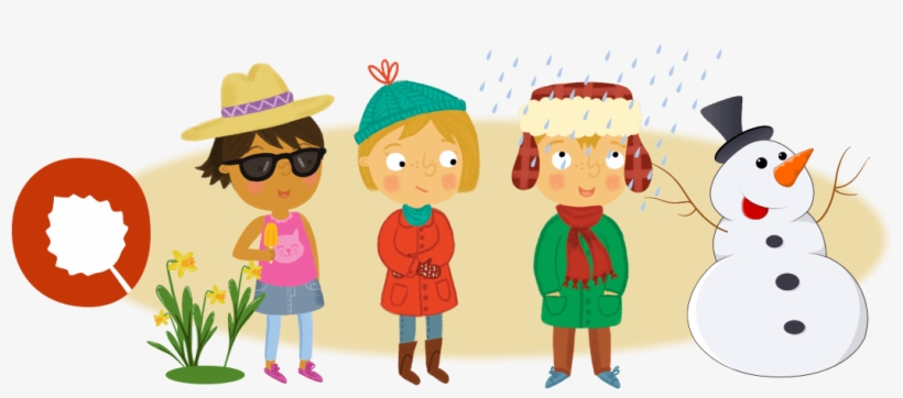 Go Gaelic - Seasons - Kids In Different Seasons, transparent png #7761399