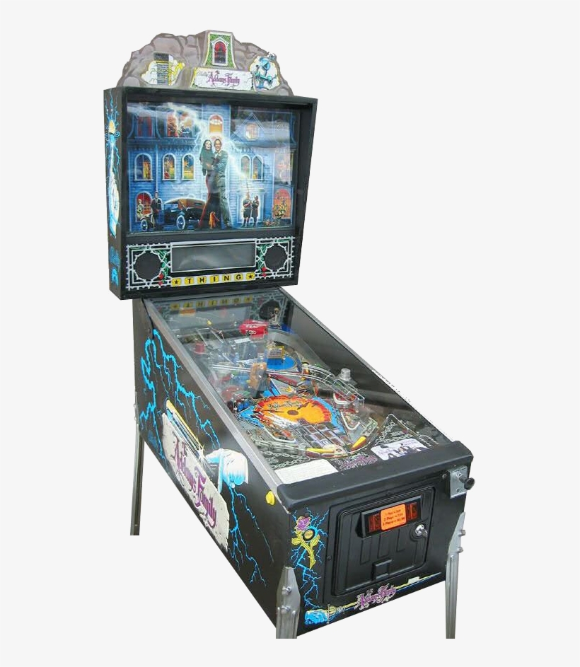 The Addams Family Pinball Machine Hire - Addams Family Pinball Machine, transparent png #7761767