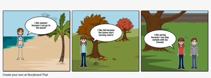 The Seasons - Operation Comic Bild, transparent png #7761830