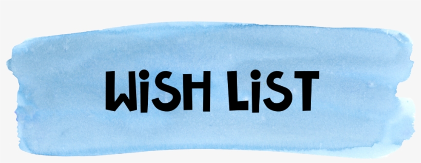 Wee Care Wish List - Electric Blue, transparent png #7761900