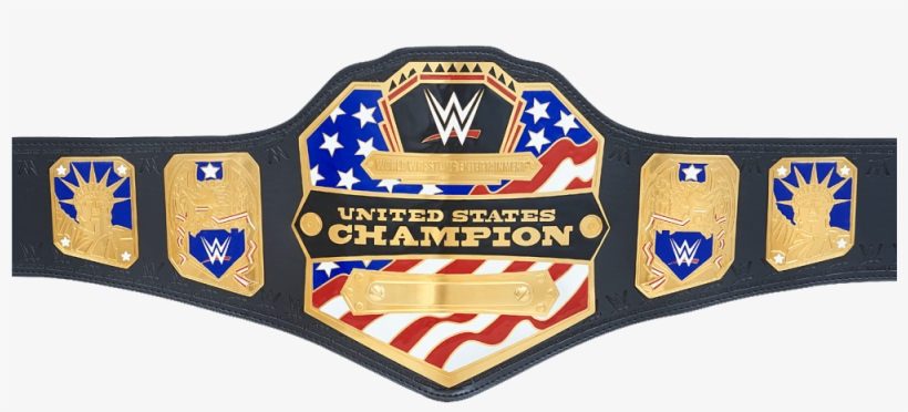 ¿nuevo Diseño Del Título De Los Estados Unidos - Wwe Us Title And Ic Title, transparent png #7762029