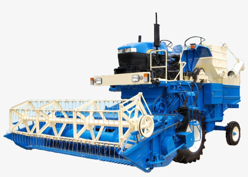 Combine Tractor Png - New Holland Tractor Harvester, transparent png #7762294