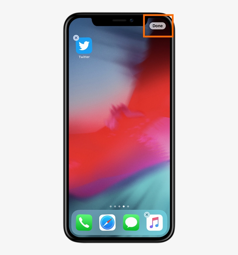 After Moving The Last App Icon From The Home Screen, - Iphone Xr Microphone Location, transparent png #7762427