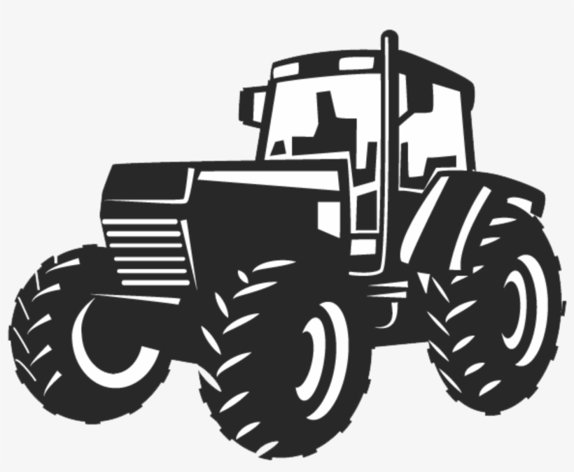 Agricultural - Tractor Vector, transparent png #7762815