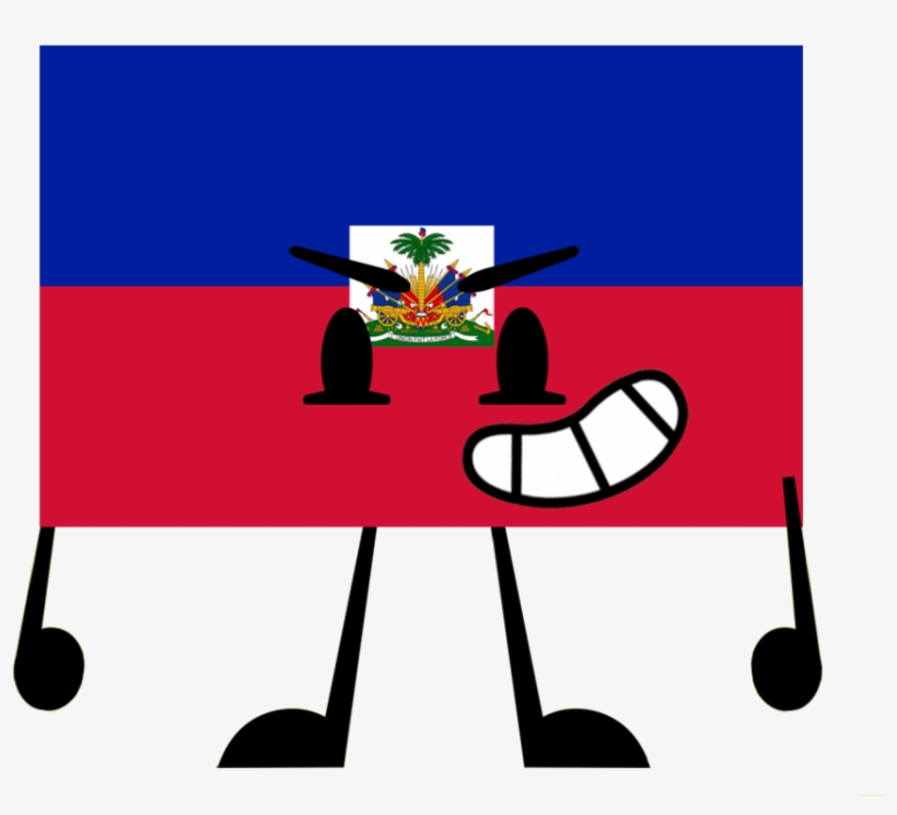 Haiti Flag Pose By Syronjoson - Haiti Coat Of Arms, transparent png #7763222