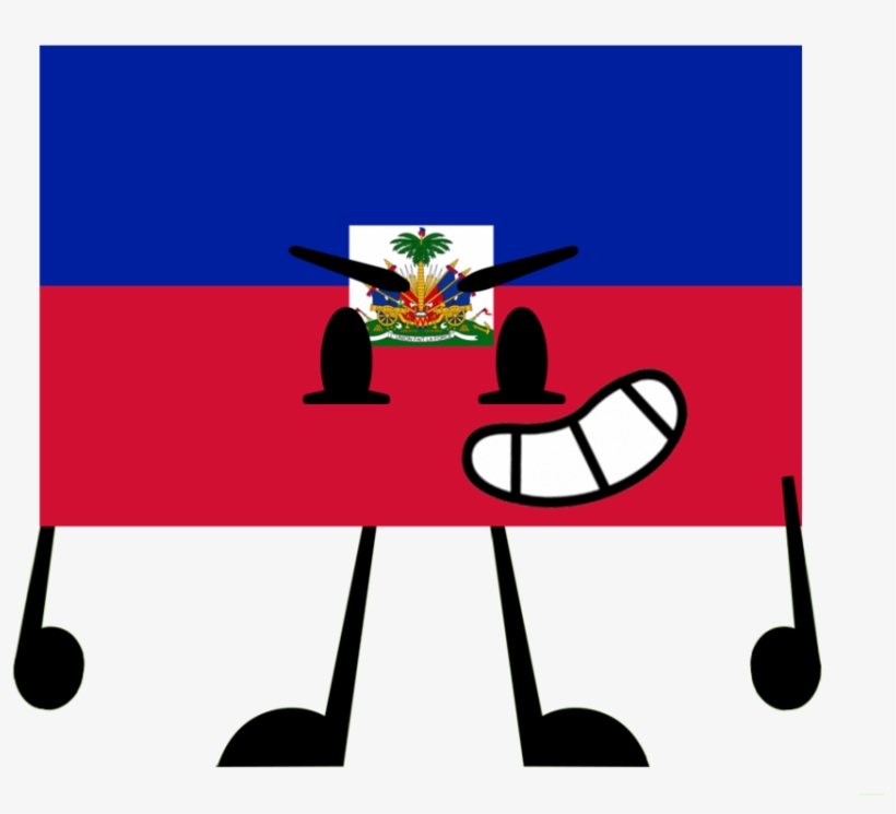 Haiti Flag Pose By Syronjoson - Haiti Coat Of Arms - Free Transparent