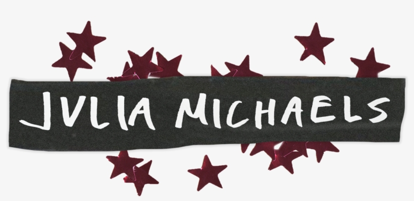 Julia Michaels Logo - Bunte Sterne Clipart, transparent png #7763647