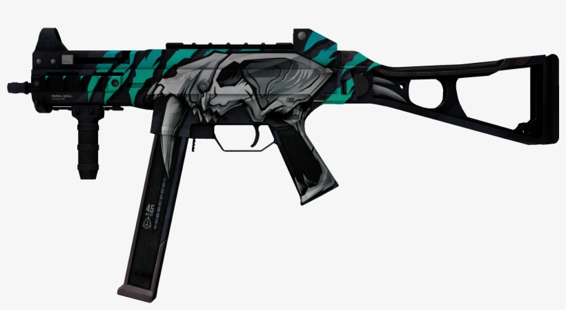Ump-45 Primal Saber - Ump 45 Arctic Wolf Csgo, transparent png #7764834