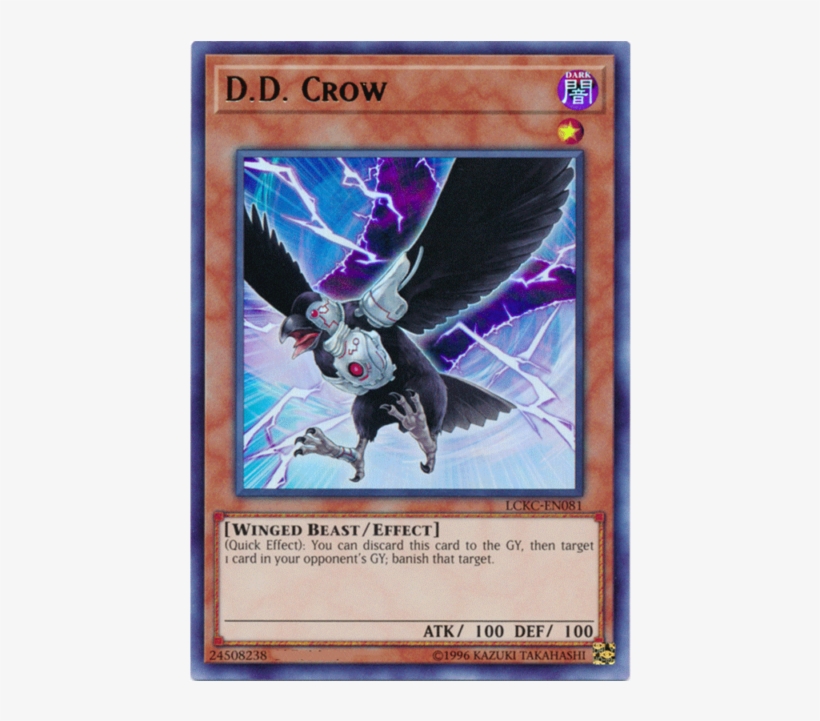 Crow Lckc-en081 Ultra Rare Ul - Dd Crow Yugioh, transparent png #7765129