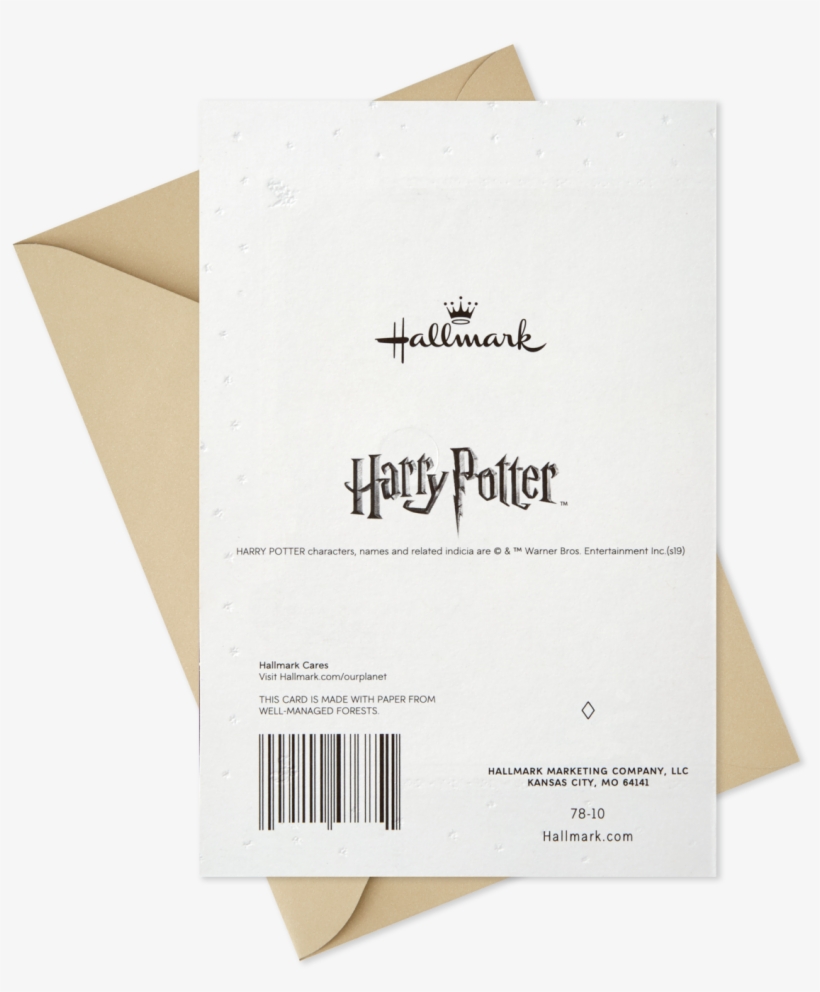 Harry Potter™ Platform Nine And Three-quarters Valentine's - Greeting Card, transparent png #7765338