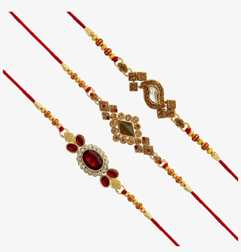 Rakhdi Png Transparent Image - Necklace, transparent png #7766274