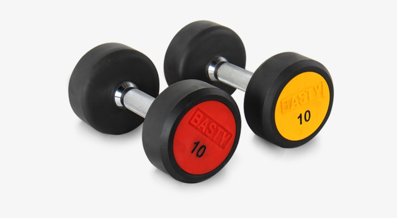 Dp-04a Customize Color Rubber Dumbbell Factory Wholesale - Dumbbell, transparent png #7766673