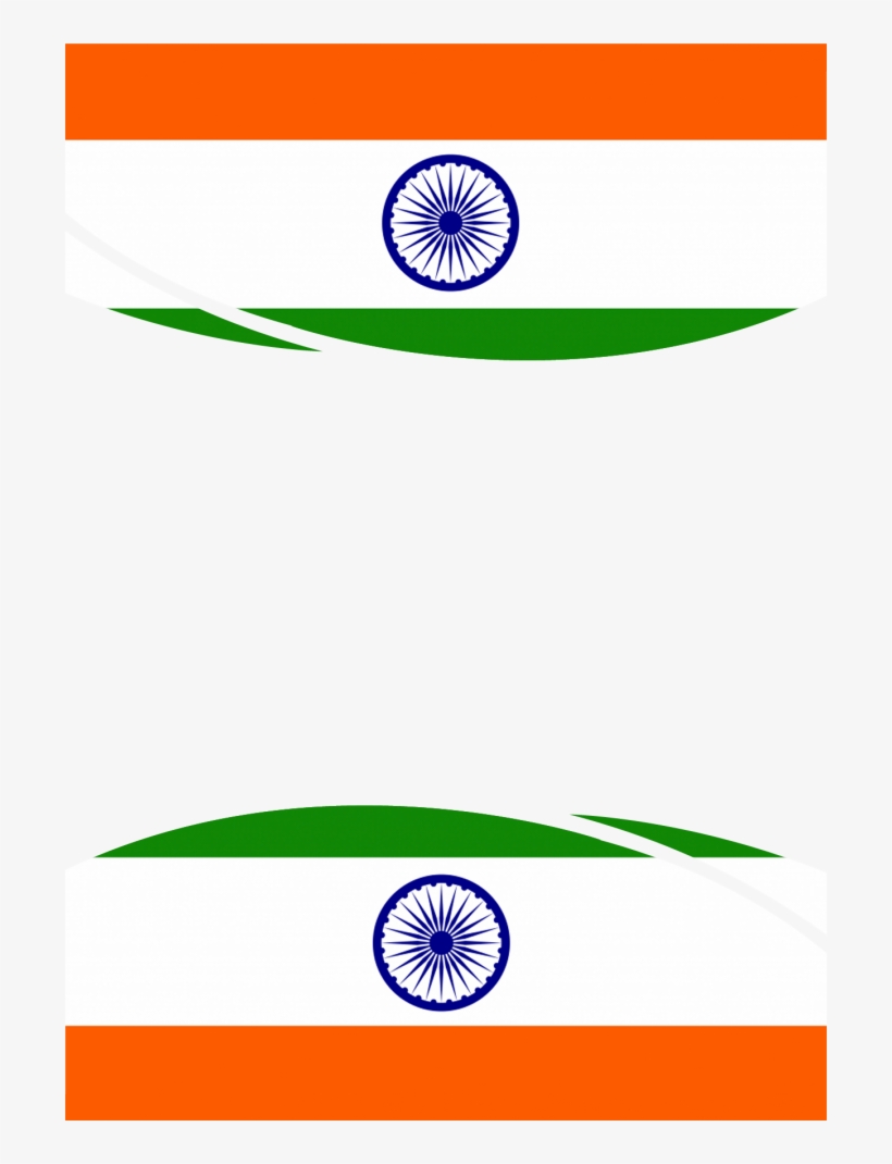 Indian Tricolor Wave Background Vector Design Illustration - Circle, transparent png #7766726