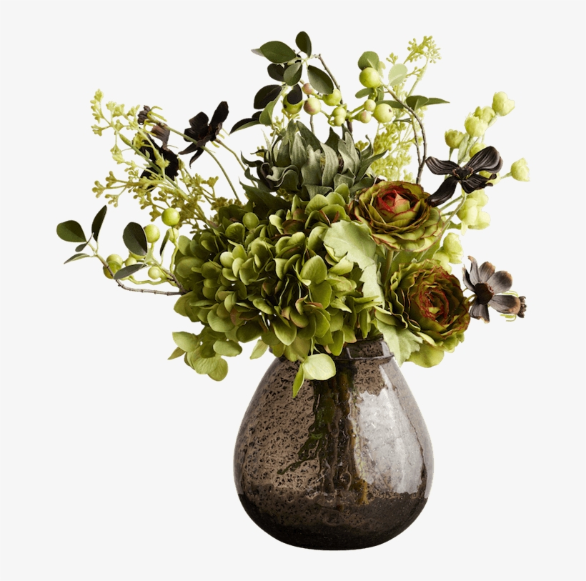 Bourne Dimpled Glass Vase Medium - Flowerpot, transparent png #7766815