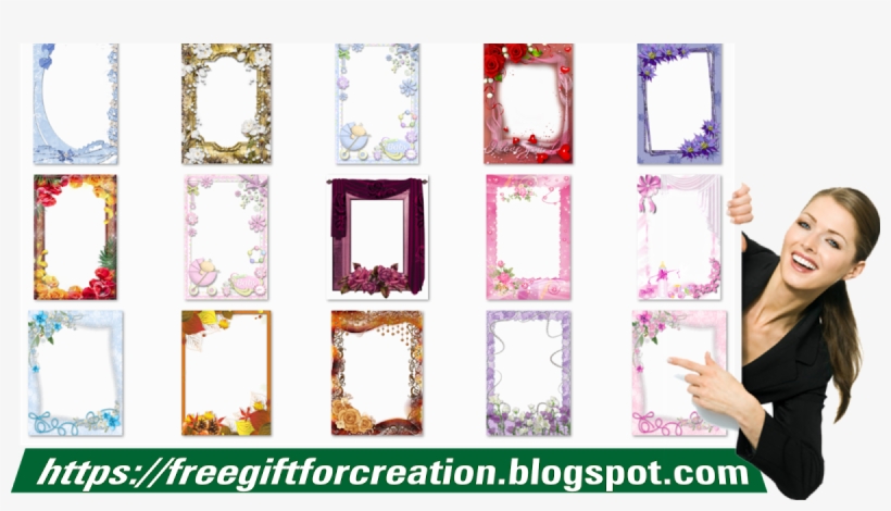 Free Download Photo Frame Png Format Clip Arts Pack - Miss You Friend, transparent png #7766939