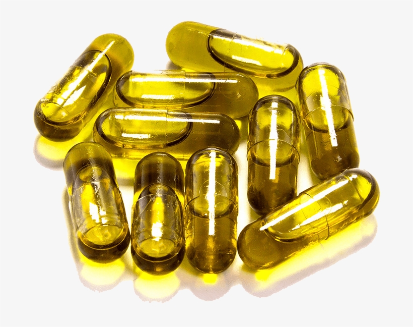 Hemp Oil Capsules - Oil Capsules, transparent png #7767225