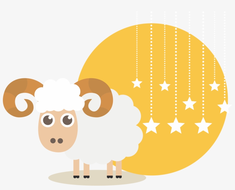 Great Mosque Of Mecca Halal Al Adha - Vector Cartoon Sheep Png, transparent png #7767369