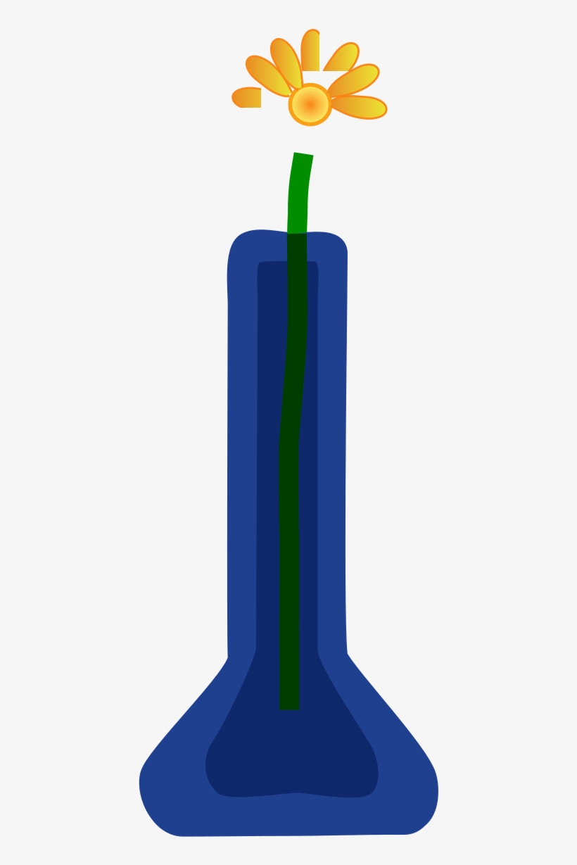 Flower In Vase Clipart By Violetsprite - Vase, transparent png #7767403