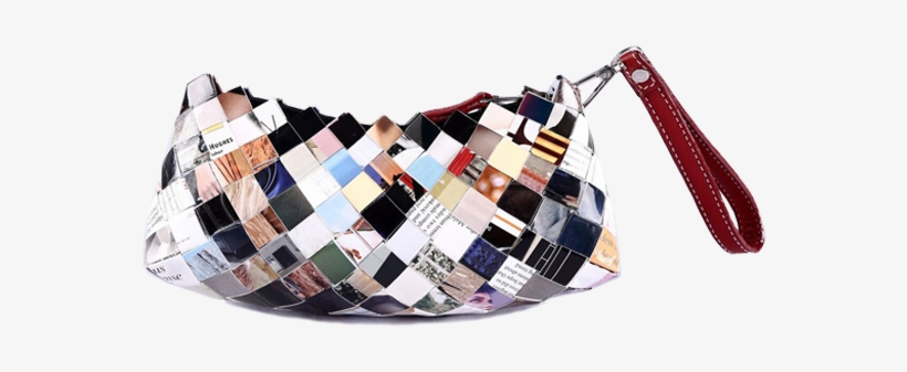 Buy Upcycled Handbags For Women - Shoulder Bag, transparent png #7767434