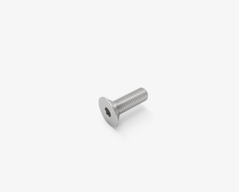 Screws With Countersunk Head - Pipe, transparent png #7768119