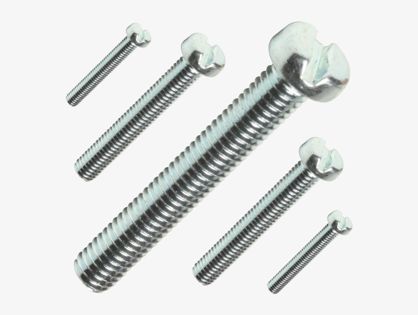 Z1004 Slotted Cheese Head Machine Screw - Metalworking Hand Tool, transparent png #7768434