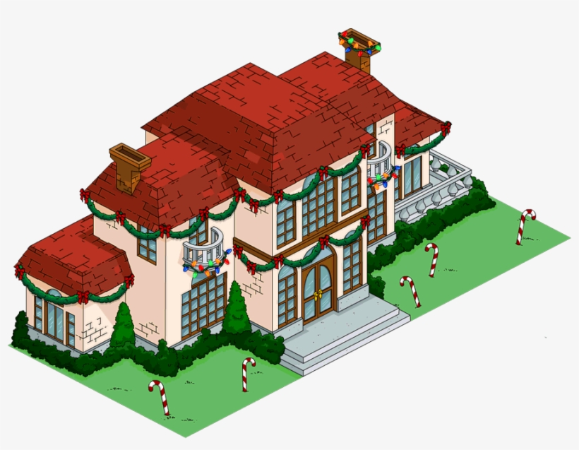 Christmas Compound, Christmas Compound Melted - Simpsons Fat Tony Home, transparent png #7769034
