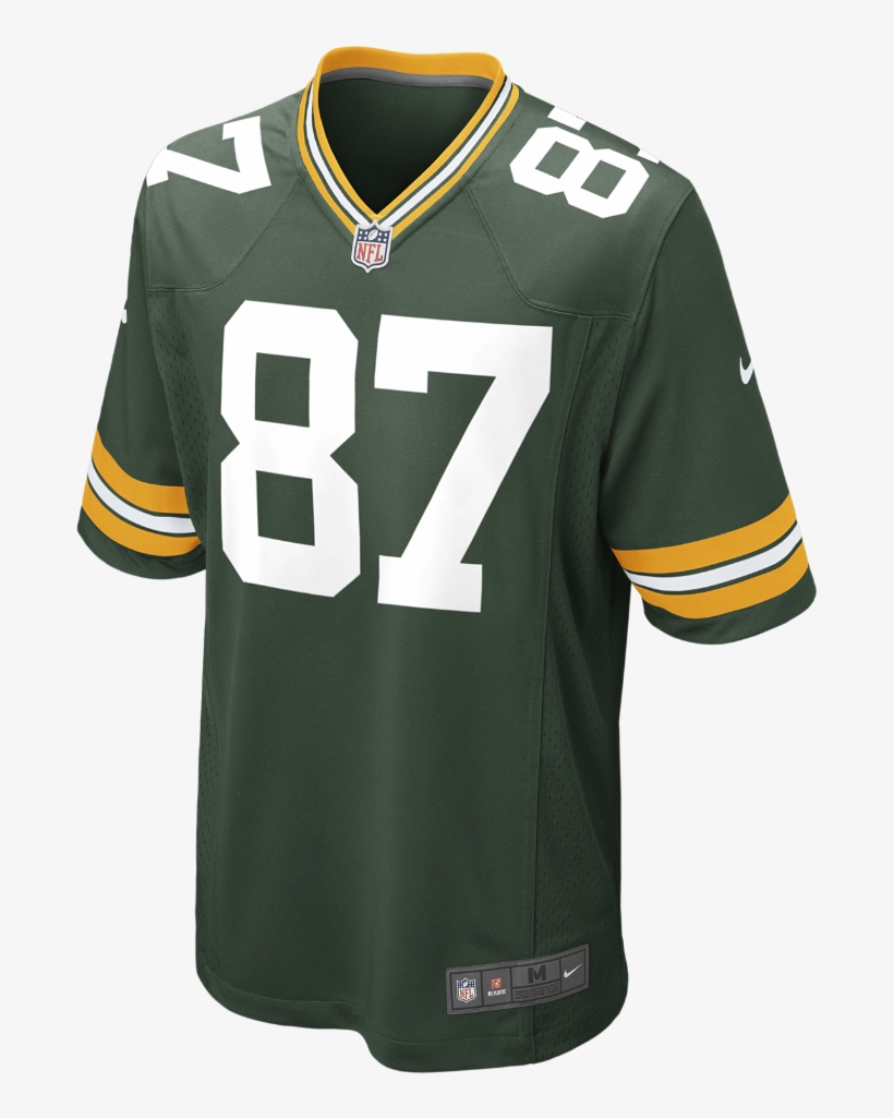 Nike Men's Jordy Nelson Green Bay Packers Game Jersey - Green Bay Packer Lacy, transparent png #7769116