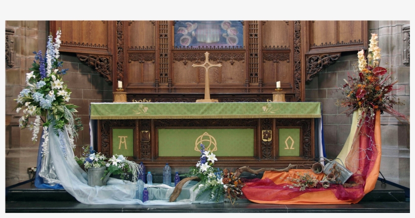 Flowers At Holly Trinity - Altar, transparent png #7769143