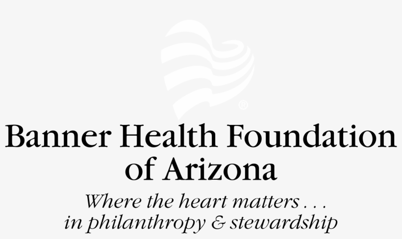 Banner Health Foundation Of Arizona 01 Logo Black And - Papa Johns, transparent png #7769976