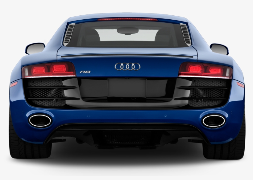 2 - - Audi R8 Coupe Back, transparent png #7770141