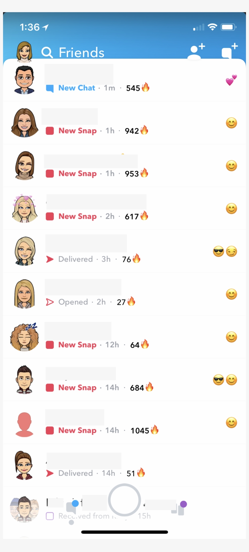 Snapchat Is A Famous And Iconic App For Anyone Of All - Streaks Snapchat 2018, transparent png #7770604