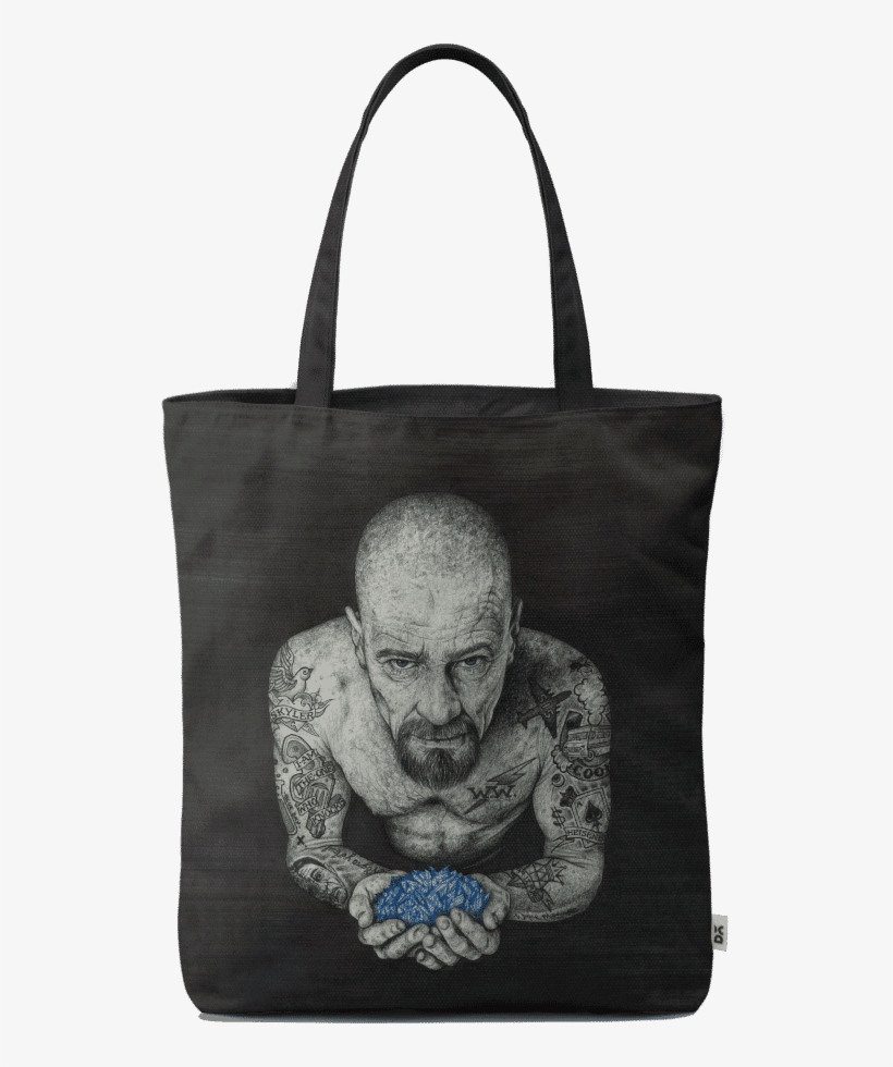Dailyobjects Heisenberg Inked Carry-all Bag Buy Online - Inked Ikons, transparent png #7770861