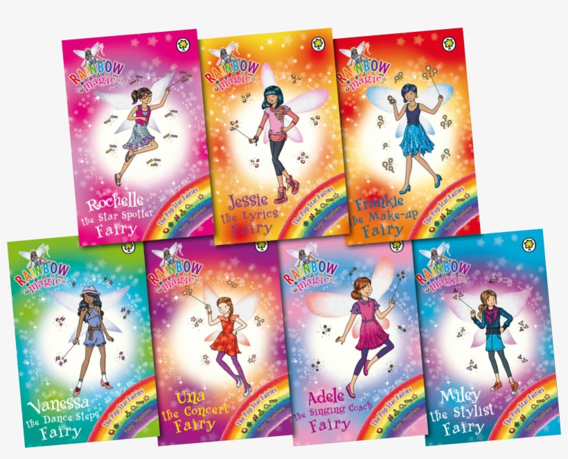 Rainbow Magic Pop Star Fairies, transparent png #7770919