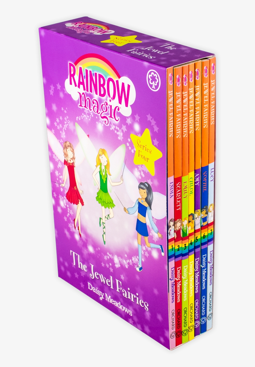 Rainbow Magic The Jewel Fairies 7 Book Collection - Rainbow Magic The Jewel Fairies, transparent png #7771521
