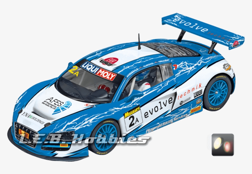 23840 Carrera Digital 124 Audi R8 Lms Fitzgerald Racing, - Carrera Slot Cars Racing, transparent png #7771608