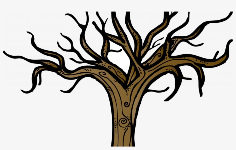 Download By Size - Winter Tree Line Art, transparent png #7771875