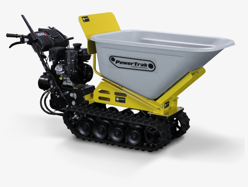 The Granite Powertrak 1100 Gas Powered Wheelbarrow - Gas Powered Wheelbarrow, transparent png #7771972