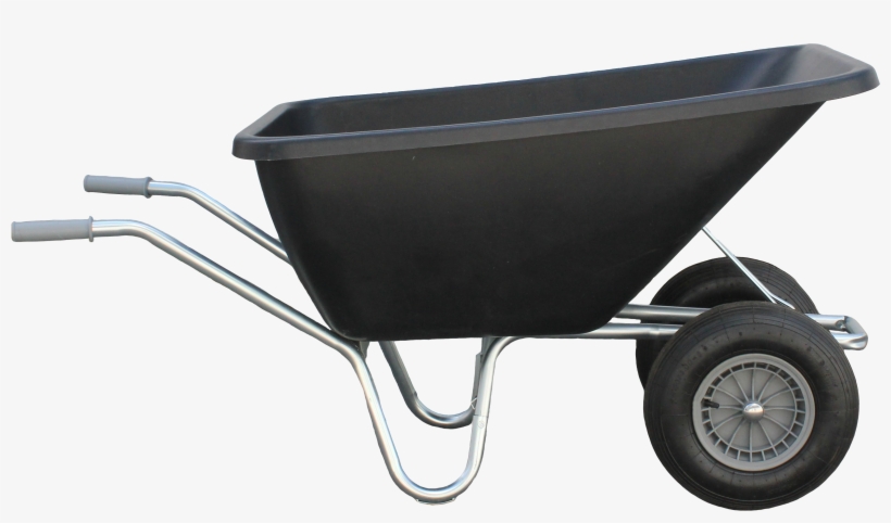 Two Wheeled Wheelbarrow Tnt2 200 L - Wheelbarrow, transparent png #7772007