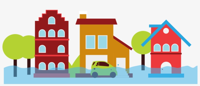 How To Stay Safe During A Flood - Flooding Clipart ...