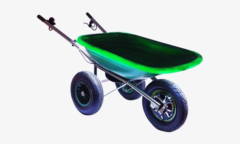 Accu Wheelbarrow Sw6e Deluxe With Engine - Rad Schubkarre Antrieb, transparent png #7772361