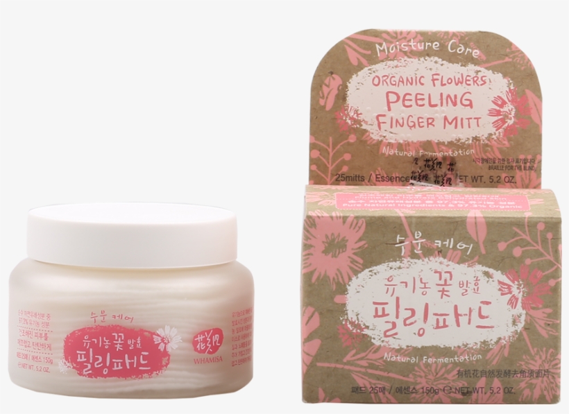 Organic Flowers Peeling Finger Mitt - Whamisa Peeling Finger Mitt, transparent png #7772487