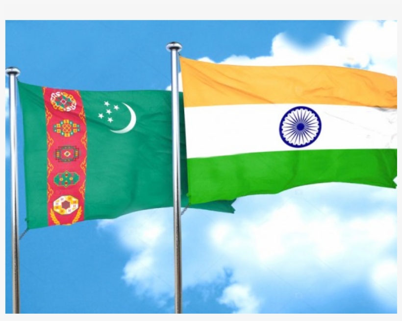 Presentation Of Credentials By The Ambassador Of Turkmenistan - India And Indonesia Flag, transparent png #7772488