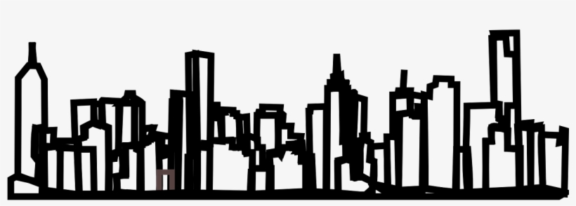 Skyline,new Vector Graphics - New York Png Drawing, transparent png #7772863