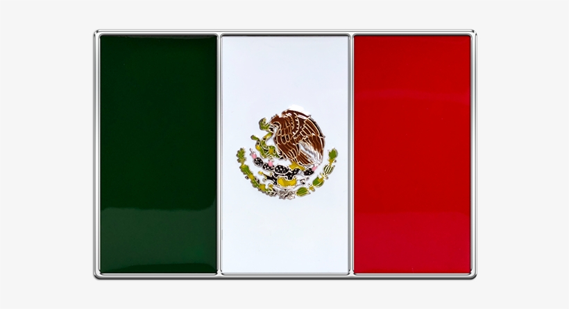 Mexico Flag Buckle - Mexico Flag, transparent png #7772896