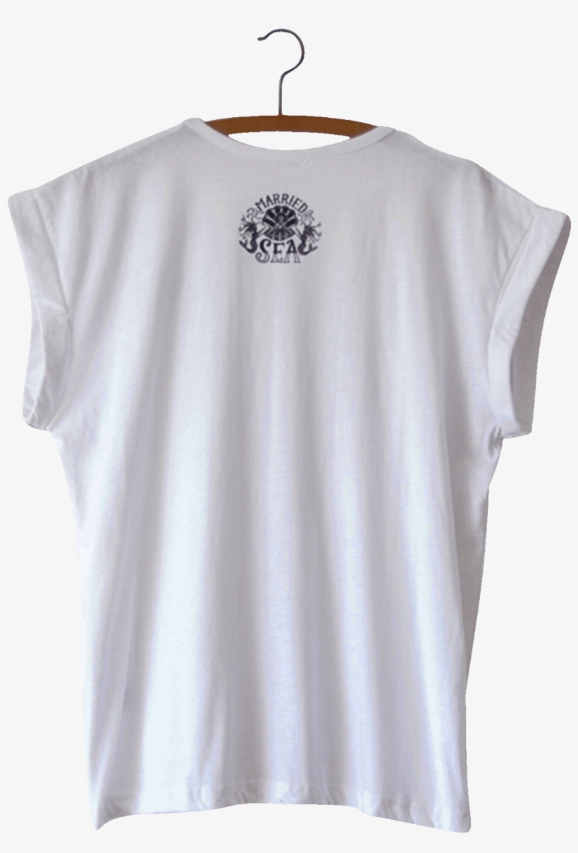 V Neck White Tee - Blouse, transparent png #7773152