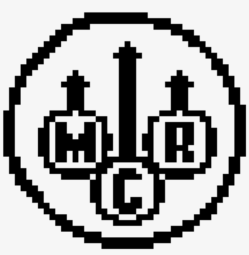 Mcr - My Chemical Romance Logo Pixel Art, transparent png #7774235