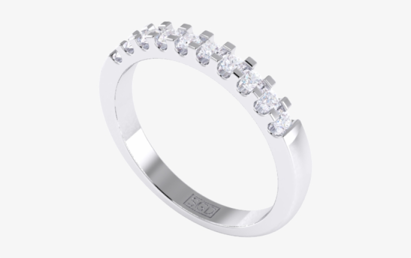 Scallop Set Diamond Ring - Äss-bar Fribourg, transparent png #7774547