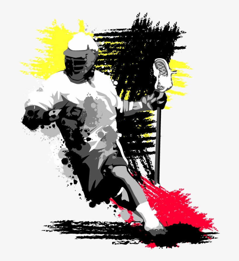 Gladiator Lacrosse Black Friday Free Shipping R - Lacrosse Graphic, transparent png #7775334