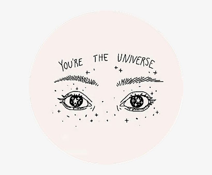 Tumblr Aesthetic Quote Quotes Stars Star Space Png - Featured On Wedding Chicks 2018, transparent png #7775336