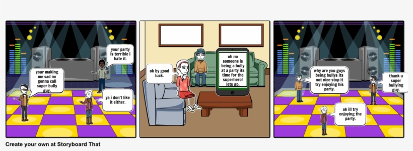 Your Making Me Sad Im Gonna Call Super Bully Guy - Cartoon, transparent png #7775772